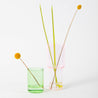 Stacking Glass Vase - Pink/Green