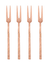 Copper Appetizer Fork